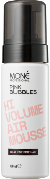 Mone Professional Pink Bubbles Hi Volume Air Mousse (Мусс для укладки с эффектом дополнительного объема), 150 мл