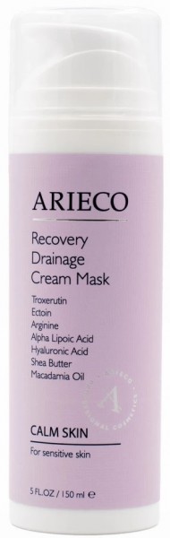 Arieco Recovery Drainage Cream Mask (Восстанавливающая лимфодренажная крем-маска)