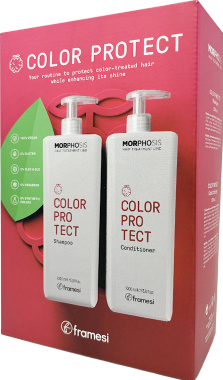 Framesi Morphosis Color Protect (Набор для ухода за волосами), 2 шт x 1 л