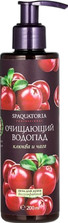 Spaquatoria (Очищающий водопад «Клюква и чага»), 200 мл