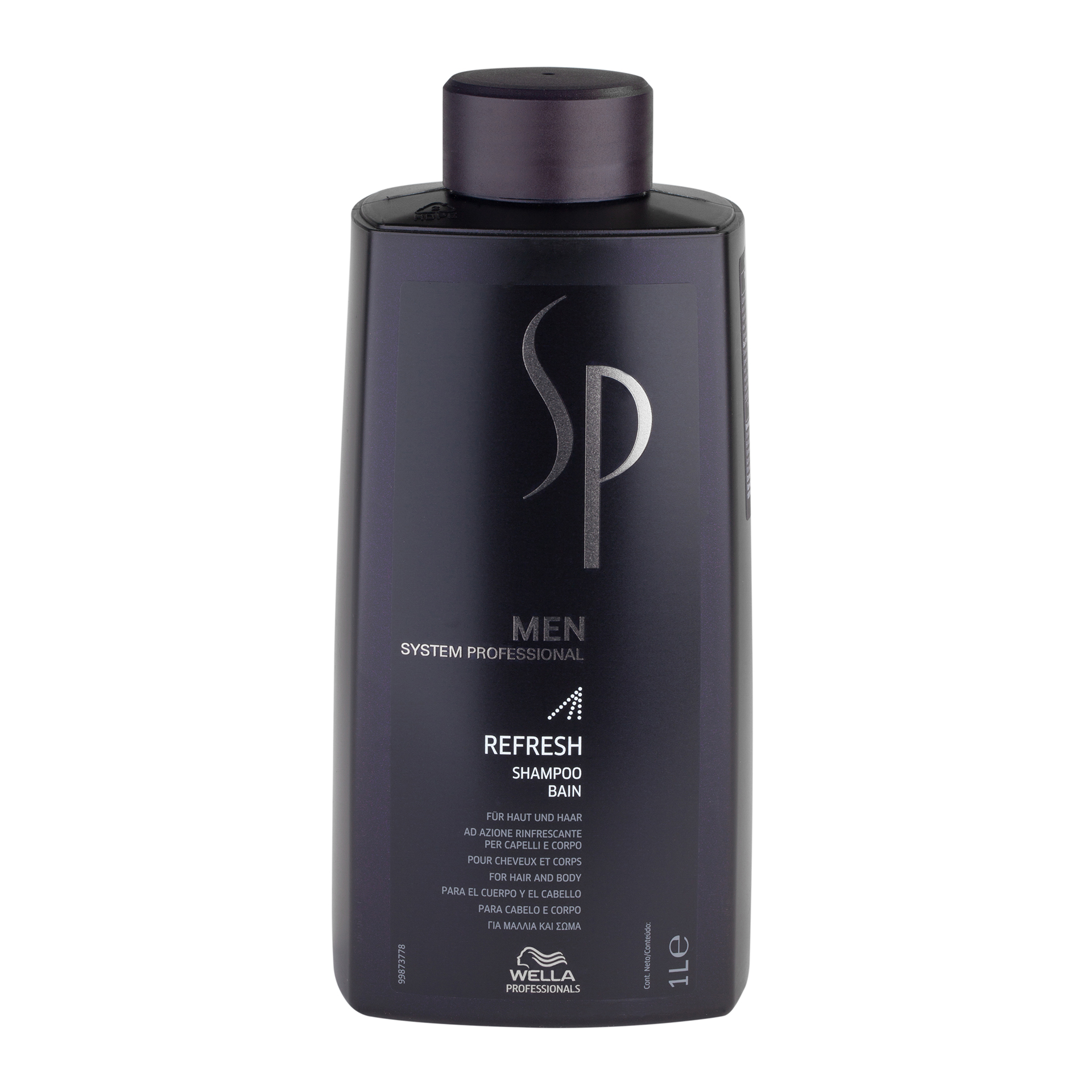 Wella SP Men Refresh shampoo (освежающий шампунь) 
