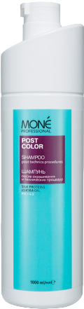 Mone Professional POST COLOR shampoo (Шампунь после окрашивания и технических процедур ), 1000 мл