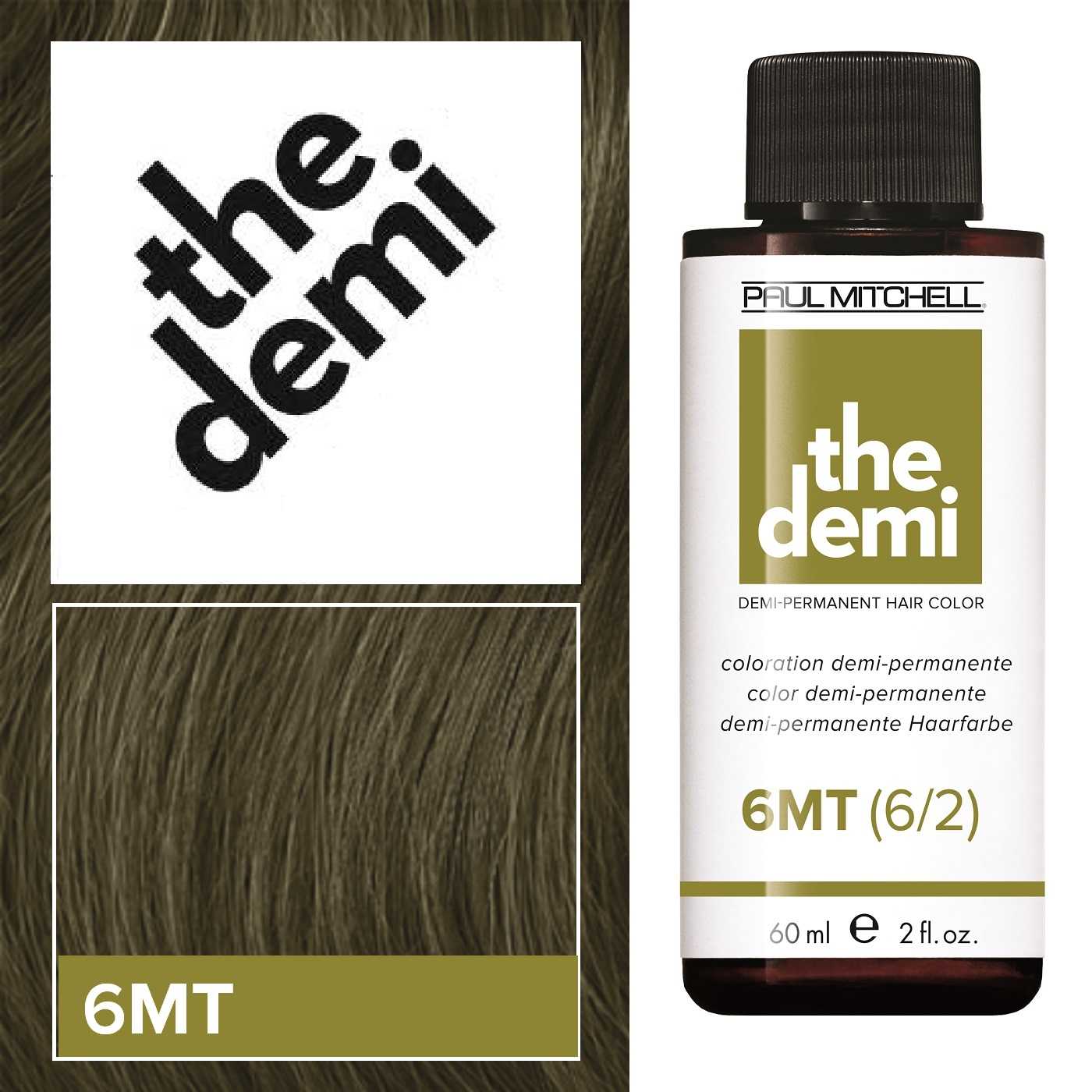 Paul Mitchell Demi-Permanent Hair Color (Полуперманентный краситель для мягкого тонирования), 60 мл