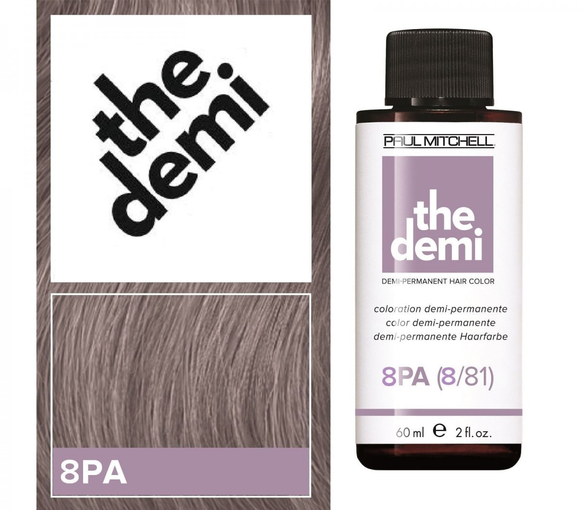 Paul Mitchell Demi-Permanent Hair Color (Полуперманентный краситель для мягкого тонирования), 60 мл