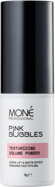 Mone Professional Pink Bubbles Texturizing Volume Powder (Пудра для создания объёма и текстуры волос), 8 гр