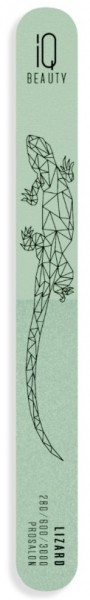 IQ Beauty Lizard 280/600/3000 Prosalon Nail File (Пилка-полировщик для безупречного блеска и ухоженных ногтей "Сияющая Ящерица"), 1 шт.