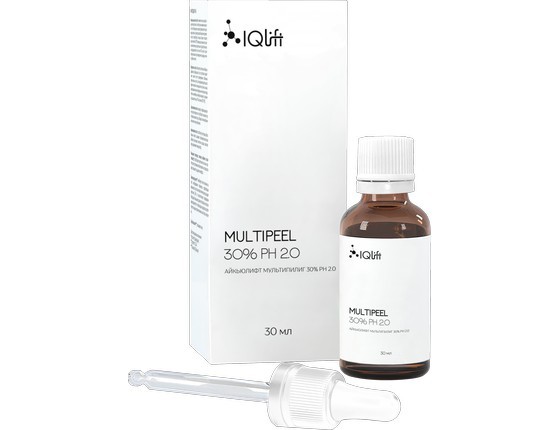 IQlift Multipeel 30% pH 2 (Айкьюлифт Мультипилинг 30% pH 2.0), 30 г