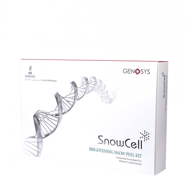 Genosys SnowCell Brightening Snow Peel Kit (Набор для осветляющего энзимного пилинга)