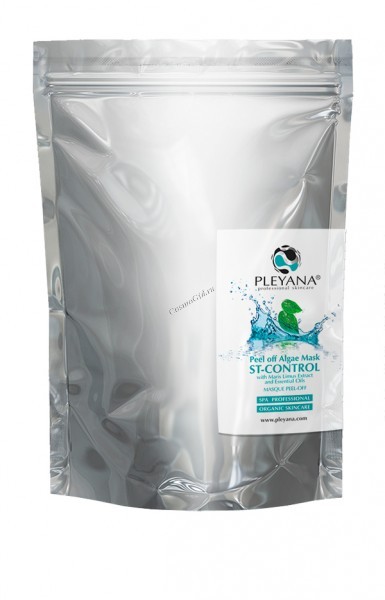 Pleyana Peel Off Algae Mask ST-Control with Maris Limus Extract and Essential Oils (Себорегулирующая маска с морским илом и эфирными маслами)