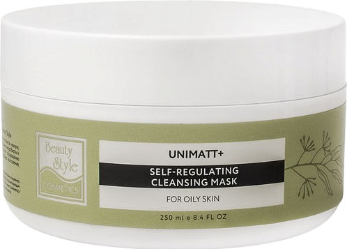 Beauty Style Unimatt+ Self-Regulating Cleansing Mask (Себорегулирующая очищающая маска для жирной и смешанной кожи), 250 мл