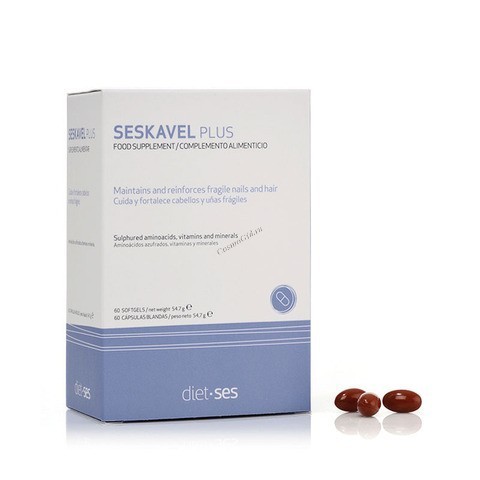 Sesderma Seskavel Plus Food supplement (БАД к пище «Сескавел Плюс»), 60 капс.