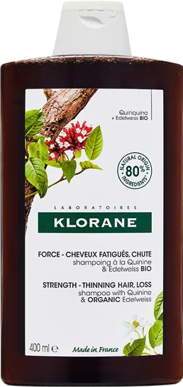 Klorane Shampoo (Шампунь с экстрактом хинина и органическим экстрактом эдельвейса)
