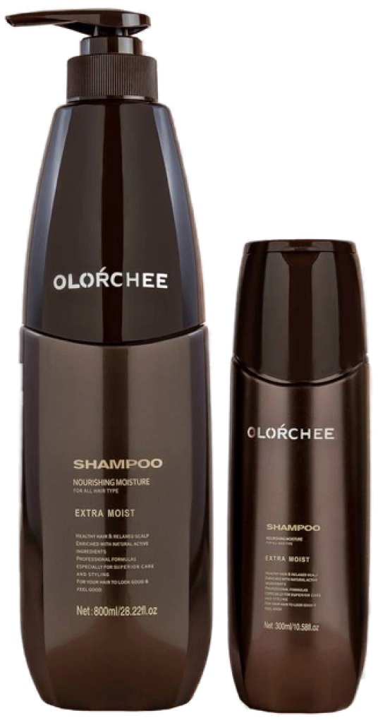 Olorchee Nourishing Moisture Shampoo (Шампунь с маслом карите для поврежденных волос)