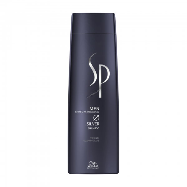 Wella SP Men Silver shampoo (шампунь с серебристым блеском), 250 мл