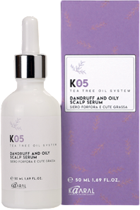 Kaaral K05 Dandruff And Oily Sclap Serum (Сыворотка от перхоти для жирной кожи головы), 50 мл