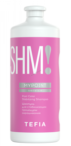 Tefia My Point Post Color Stabilizing shampoo (Шампунь для стабилизации процедуры окрашивания), 1000 мл