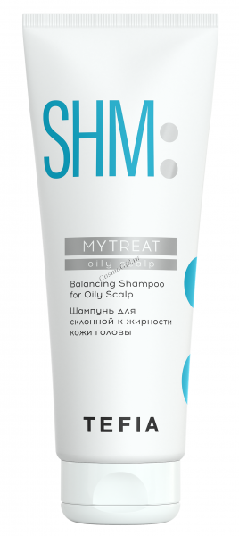 Tefia Mytreat Balancing Shampoo for Oily Scalp (Шампунь для склонной к жирности кожи головы), 250 мл