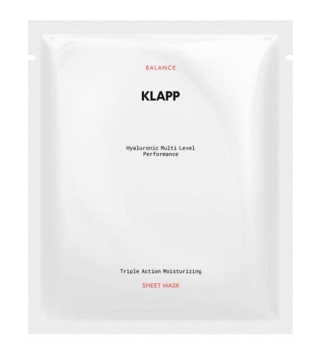 Klapp Hyaluronic Multi Level Performance Balance Sheet Mask (Увлажняющая тканевая маска), 1 шт.