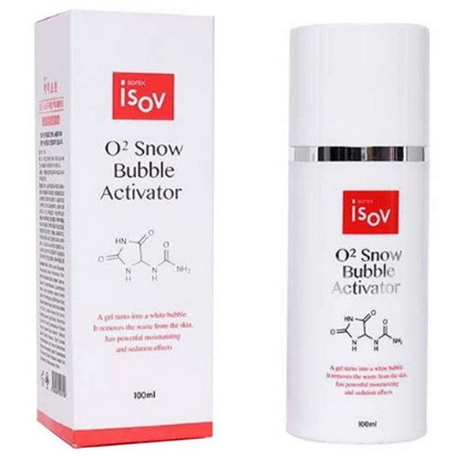 Isov Sorex O2 Snow Bubble Activator (Кислородная пенка очищающая), 100 мл