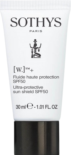 Sothys [W]+ SPF50 fluid (Ультразащитная эмульсия для лица с SPF50), 30 мл