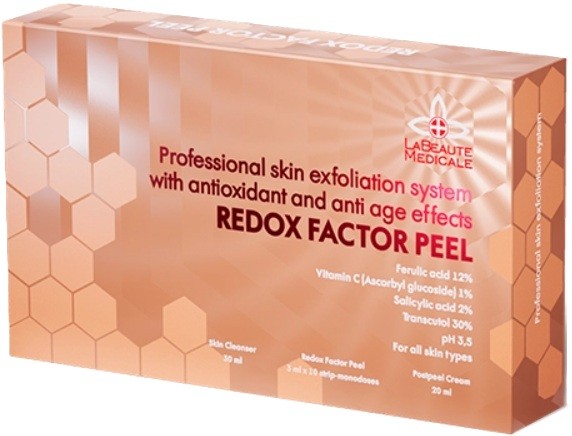 La Beaute Medicale Redox Factor Peel (Набор профессиональная система эксфолиации кожи омолаживающим и антиоксидантным действием)
