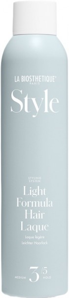 La Biosthetique Light Formula Hair Laque (Аэрозольный лак невесомой фиксации), 300 мл
