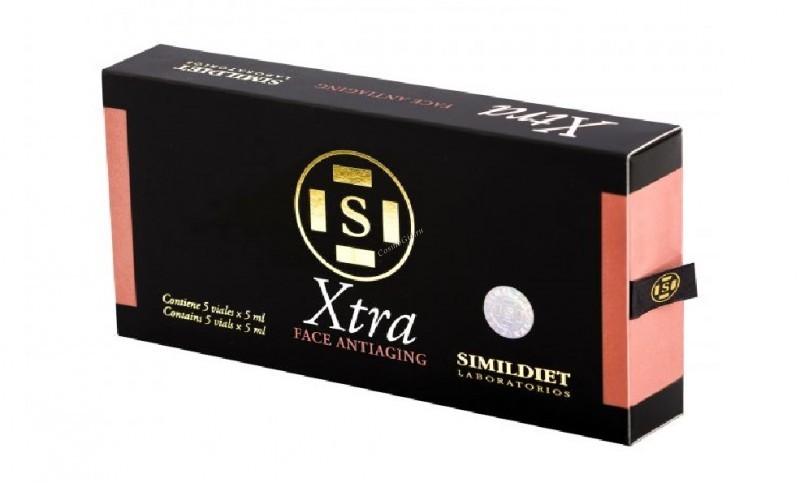 Simildiet Face Antiaging XTRA (Антивозрастной коктейль), 1 шт x 5 мл