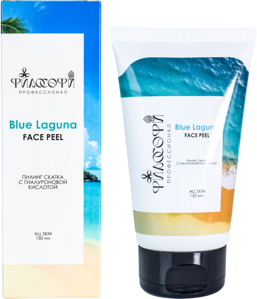 Philosophy Face Peel Blue Laguna (Пилинг-скатка с гиалуроновой кислотой), 150 мл