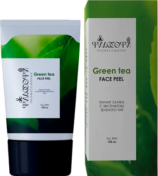 Philosophy Face Peel Green Tea (Пилинг-скатка с экстрактом зелёного чая), 150 мл
