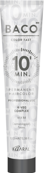 Kaaral Baco Color Fast (Перманентный 10-минутный краситель), 100 мл
