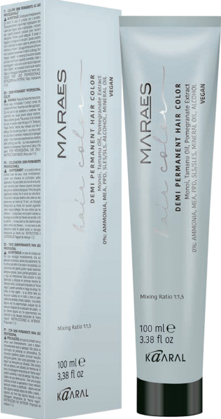 Kaaral Maraes Demi Permanent Hair Color (Полуперманентная крем-краска), 100 мл