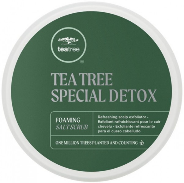 Paul Mitchell Tea Tree Special Detox Foaming Salt Scrub (Солевой скраб для кожи головы), 184 г