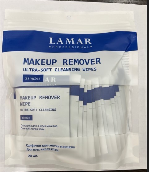 Makeup remover wipes (Салфетки для снятия макияжа в саше)