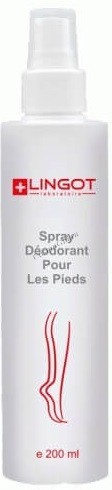 Lingot Spray Deodorant Pour Les Pieds (Активный спрей-дезодорант), 200 мл