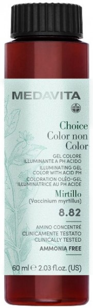 Medavita Choice Color Non Color Illuminating Gel Color With Acid PH (Полуперманентная крем-краска), 3шт*60мл