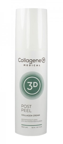 Medical Collagene 3D Post Peel Collagen Cream (Крем для лица с УФ-фильтром SPF 7 и нейтразеном)