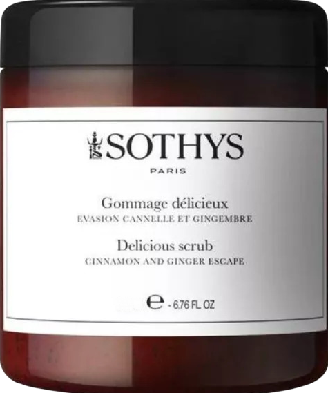 Sothys Delicious Scrub Cinnamon And Ginger (Изысканный скраб для тела с корицей и имбирем), 800 мл