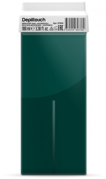 Depiltouch Professional Chlorophyll Depilatory Wax (Натуральный воск в картридже Хлорофилл), 100 мл
