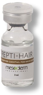 Mesoderm Pepti - HAIR (Пептидный мезококтейль для роста волос), 3 шт x 3 мл