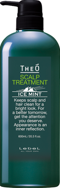Lebel Theo Sclap Treatment Ice Mint (Крем-уход увлажняющий для волос и кожи головы)
