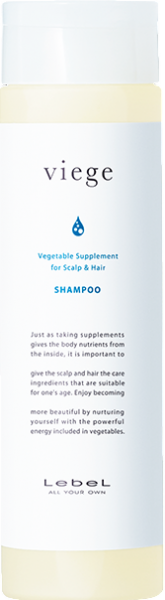 Lebel Viege Shampoo (Шампунь восстанавливающий для волос и кожи головы)
