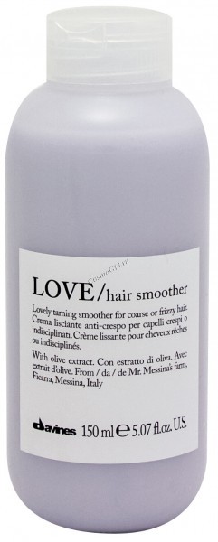Davines Essential Haircare New Love Lovely hair smoother (Крем для разглаживания завитка), 150 мл