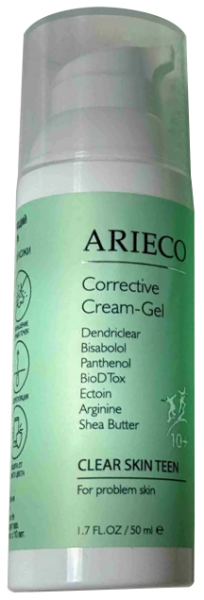 Arieco Clear Skin Teen Corrective Cream-Gel (Корректирующий крем-гель 10+), 50 мл
