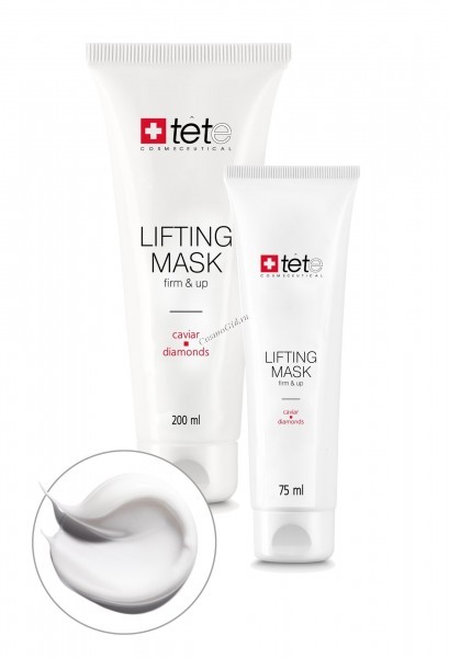 Tete Cosmeceutical Lifting Mask Caviar and Diamonds (Лифтинг маска с экстрактом икры и алмазной микропудрой)