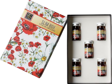 BeautyGel Slim Box (Непрямой липолитик быстрого действия), 5 шт x 4 мл