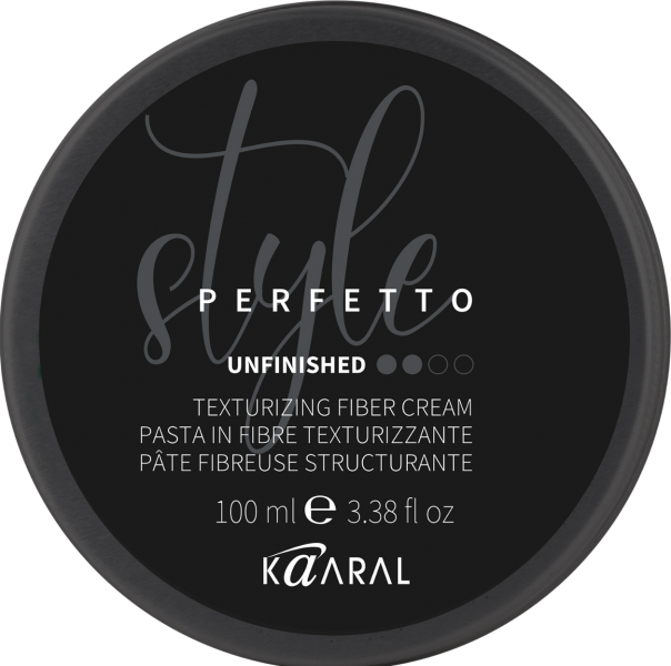 Kaaral Style Perfetto Unfinished Texturizing Fiber Cream (Волокнистая паста для текстурирования волос), 100 мл