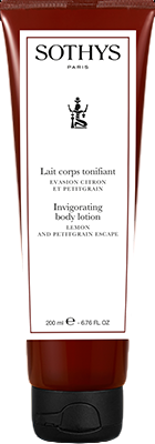 Sothys Invigorating Body Lotion - Lemon & Petitgrain Escape (Тонизирующий лосьон для тела Лимон и петитгрейн)