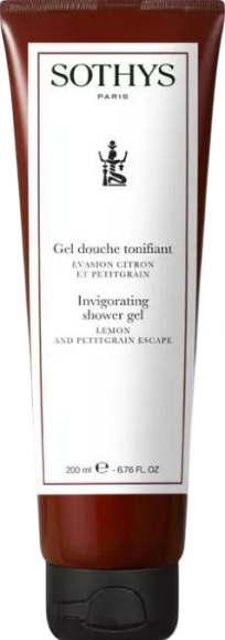 Sothys Invigorating Shower Gel - Lemon & Petitgrain Escape (Тонизирующий гель для душа "Лимон и петитгрейн")