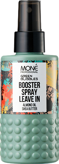 Mone Professional Green Bubbles Booster Spray Leave In (Питательный спрей для объемной укладки), 150 мл