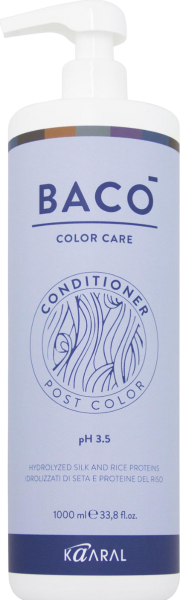 Kaaral Baco Color Care Conditioner Post Color (Кондиционер-стабилизатор цвета волос PH 3.5), 1000 мл
